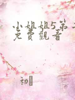 小姐姐5第二季免费观看