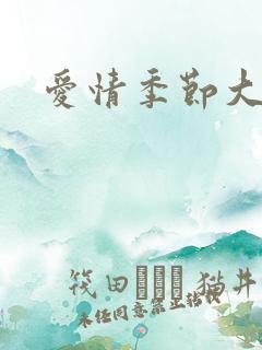 爱情季节大结局