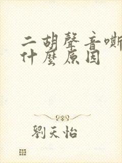 二胡声音嘶哑是什么原因