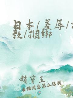 日本/羞辱/调教/捆绑
