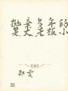 抛弃多年的儿子是大老板小说