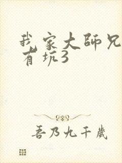 我家大师兄脑子有坑3