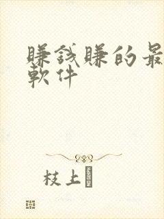 赚钱赚的最快的软件
