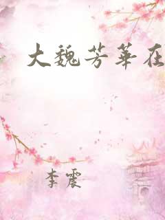 大魏芳华在线 大魏芳华在线