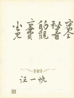 小哀的秘密动漫免费观看全集