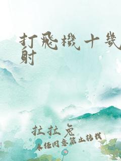 打飞机十几秒就射