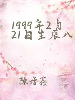 1999年2月21日生辰八字