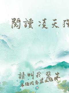 阅读 凌天独尊