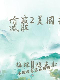 偷窥2美国未删减版