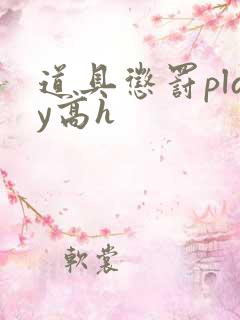 道具惩罚play高h