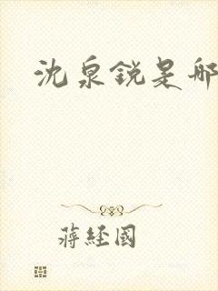 沈泉锐是哪里人