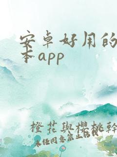 安卓好用的记事本app