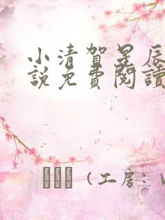 小清贺星辰的小说免费阅读