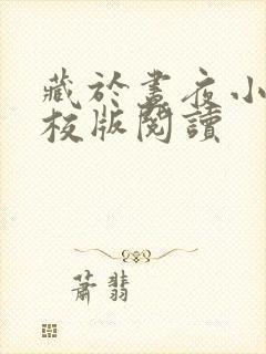 藏于昼夜小说精校版阅读