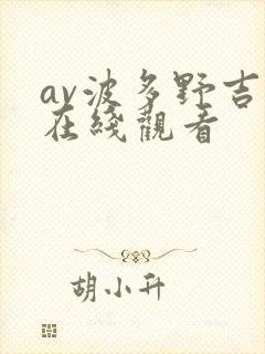 av波多野吉衣在线观看