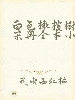 白色橄榄树李瓒宋冉全本小说免费阅读