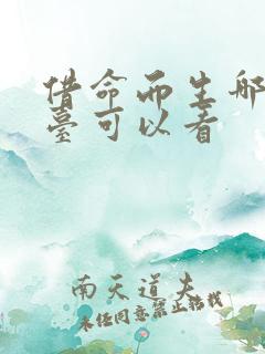 借命而生哪个平台可以看