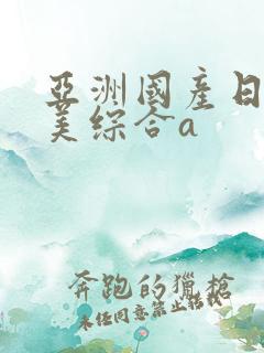 亚洲国产日韩欧美综合a