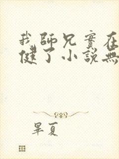 我师兄实在太稳健了小说无删减正版在线阅读