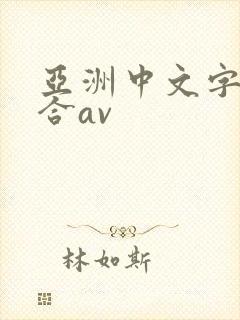 亚洲中文字幕综合av