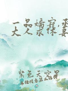 一品娇宠,丞相大人求休妻整本免费