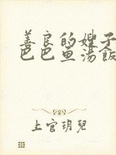 善良的嫂子中字巴巴鱼汤饭惹人