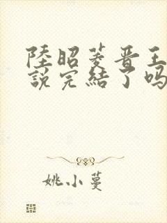 陆昭菱晋王的小说完结了吗