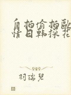自拍偷拍欧美激情日韩探花国产
