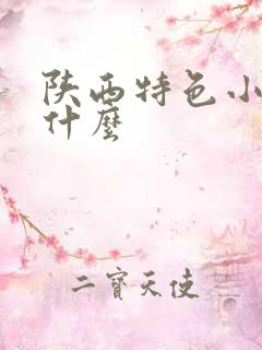 陕西特色小吃有什么