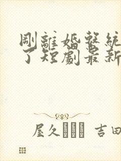 刚离婚系统就来了短剧最新章节更新