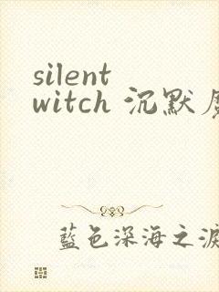 silent witch 沉默魔女的秘密小说