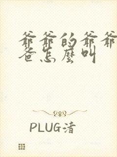 爷爷的爷爷的爸爸怎么叫