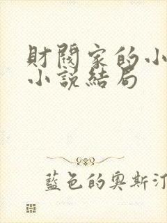 财阀家的小儿子小说结局 财阀家的小儿子小说结局