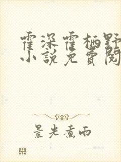 霍深霍栖野夏稚小说免费阅读