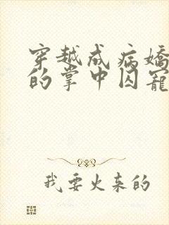穿越成病娇师尊的掌中囚宠小说