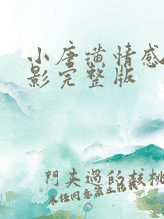 小唐璜情感史电影完整版