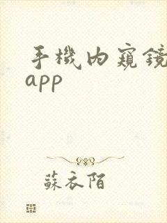 手机内窥镜软件app