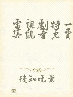 电视剧特一营全集观看免费 电视剧特一营全集观看免费