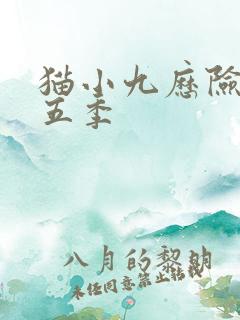 猫小九历险记第五季