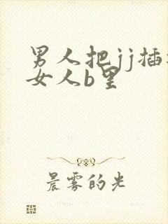 男人把jj插进女人b里