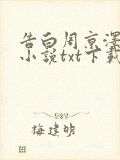 告白周京泽许随小说txt下载全集