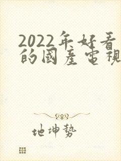 2022年好看的国产电视剧