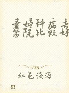 看妇科病去哪个医院比较好 看妇科病去哪个医院比较好