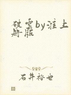 破云by淮上未册版