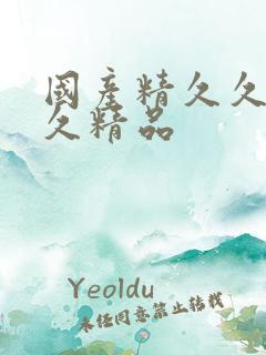 国产精久久久久久精品