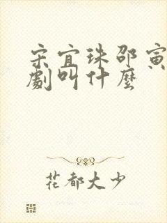 宋宜珠邵寅辞短剧叫什么 宋宜珠邵寅辞短剧叫什么