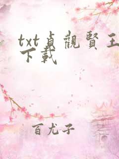 txt贞观贤王下载