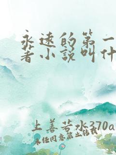 永远的第一名原著小说叫什么 永远的第一名原著小说叫什么