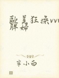 欧美狂操vvw胖妇