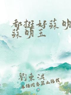 都挺好苏明成打苏明玉